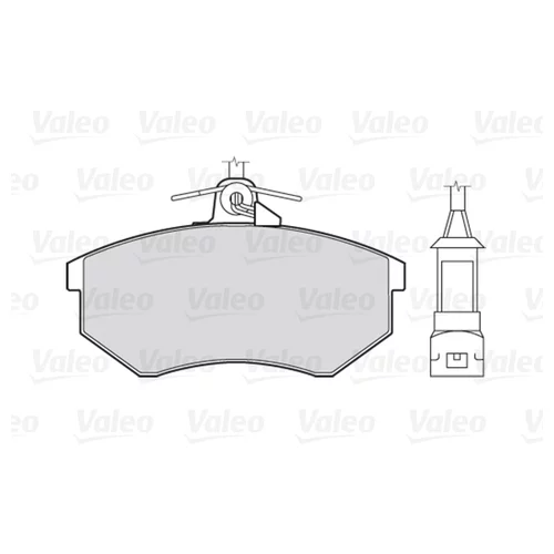 КОЛОДКИ ТОРМОЗНЫЕ ПЕРЕДНИЕ AUDI 100 301003