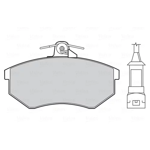 КОЛОДКИ ТОРМОЗНЫЕ 301016