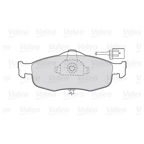 КОЛОДКИ ТОРМ. ПЕР FORD MONDEO I 301033