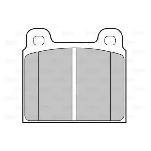 КОЛОДКИ ТОРМОЗНЫЕ ПЕРЕДНИЕVW TR VW TRANSPORTER II 301106