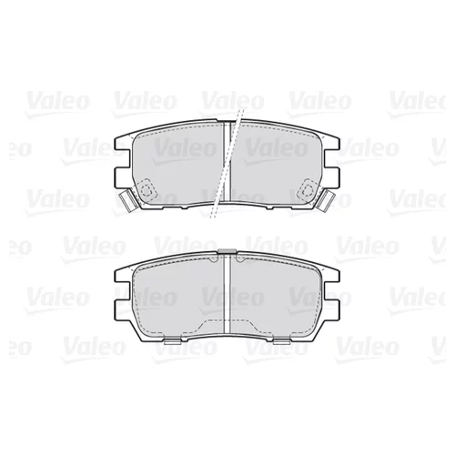 КОЛОДКИ ТОРМОЗНЫЕ ЗАДНИЕ MITSU PAJERO 301519