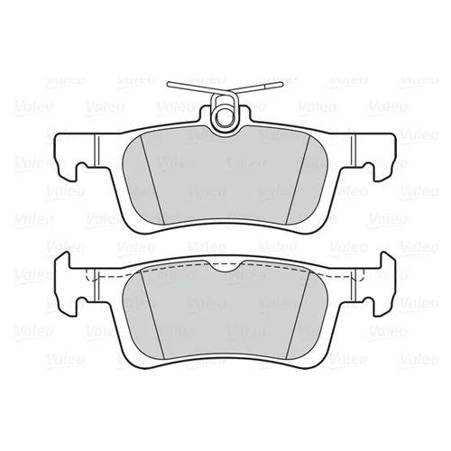 КОЛОДКИ ТОРМОЗНЫЕ ЗАДНИЕ 302161