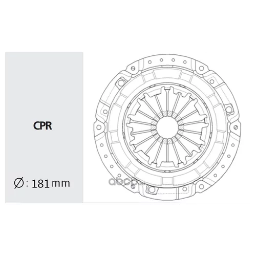 КОРЗИНА СЦЕПЛЕНИЯ KIA: PICANTO 1.1 04- HDC-93