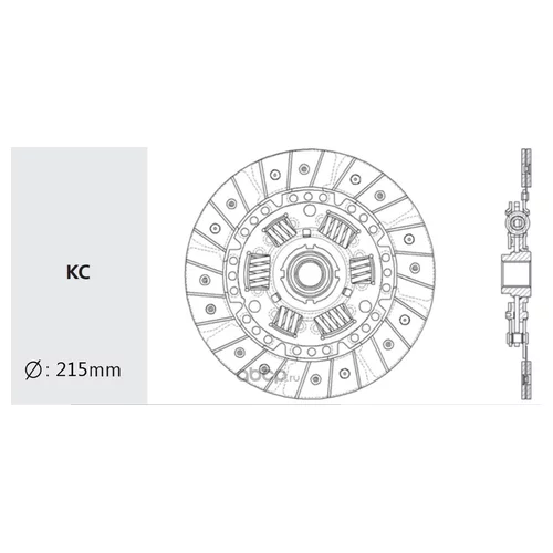 ДИСК СЦЕПЛЕНИЯ SUZUKI: VITARA 1.6 90-, X-90 1.6 95- SZ-09