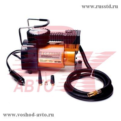 КОМПРЕССОР 10АТМ 30Л / МИН 110ВТ 10А 12В TORNADO AC580 ORIGINAL AC580 ORIGINAL