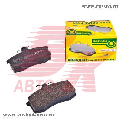 КОЛОДКИ ПЕРЕДНИЕ ВАЗ 2108-09 КОМПЛЕКТ 2108-3501080