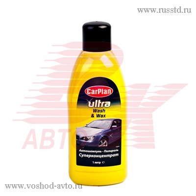 АВТОШАМПУНЬ С ПОЛИРОЛЕМ КОНЦЕНТРАТ 1Л CARPLAN ULTRA SUR101