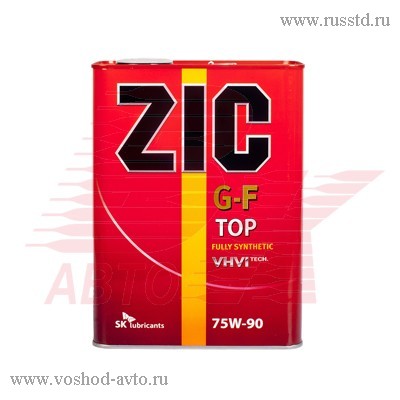 МАСЛО ZIC G-F TOP 75W90 ТРАНС СИН (4Л) 167103 167103