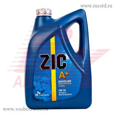 МАСЛО ZIC A PLUS 5W30 SN П/С (6Л) 173051