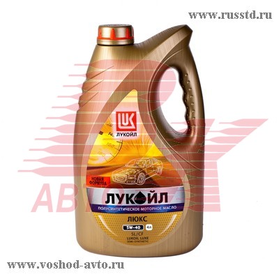МАСЛО МОТОРНОЕ 5W40 1Л ЛУКОЙЛ ЛЮКС SN/CF СИНТЕТИЧЕСКОЕ 19189