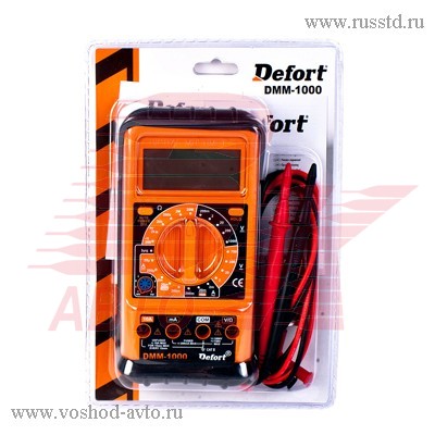   0-200 0-20 0-20 / 0-20 0-750 / 0-1000 9 98298123 DEFORT DMM-1000N DMM-1000N