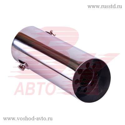 НАСАДКА НА ГЛУШИТЕЛЬ 86Х160Х63ММ ХРОМ BOLK BK01417 BK01417