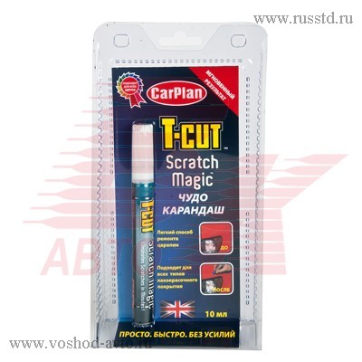 CARPLAN RSM040 АВТОЭМАЛЬ КАРАНДАШ ДЛЯ РЕМОНТА ЦАРАПИН (10МЛ) RSM040