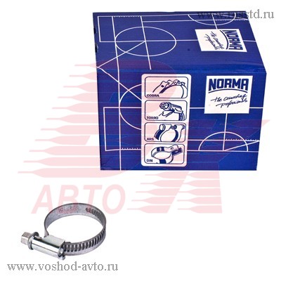ХОМУТ NORMA 20X32 РАСШИРИТЕЛЬНОГО БАЧКА ВАЗ, АЗЛК,  20х32