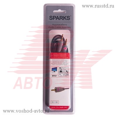  SPARKS SG-1130,  1,8, AUDIO MINIJACK-MINIJACK SG-1130
