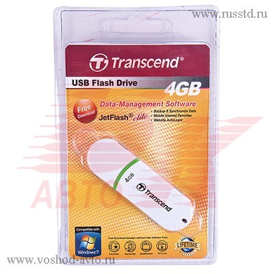  TRANSCEND, 4GB USB 2.0 JETFLASH 330 TS4GJF330