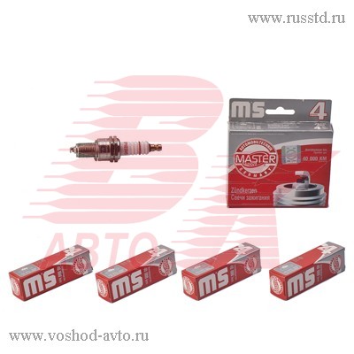 СВЕЧИ ВАЗ 2107 4ШТ MASTER-SPORT 4-BP6ES 4-BP6ES