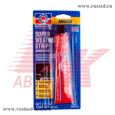       PERMATEX 80 BR SUPER WEATHERSTRIP ADHESIVE (0,059) 80638