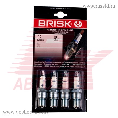 СВЕЧИ Г-3110 406ДВ BRISK CLASSIC L17-J L17-J