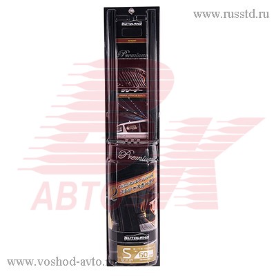 ШТОРКА НА БОКОВОЕ СТЕКЛО ВЫСОТА S 32-37СМ ДЛИНА 60СМ ЧЕРНАЯ 2ШТ AUTOLAND PREMIUM 1701331-163 BK PREMIUM 1701331-163 BK