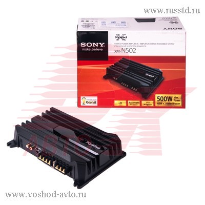  SONY XM-N502, 2-X  XM-N502