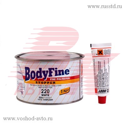 ШПАТЛЕВКА BODY 220 FINE (1КГ) 2200100001