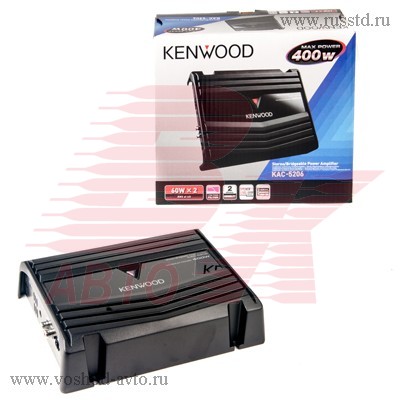 УСИЛИТЕЛЬ KENWOOD KAC-5206, 2-Х КАНАЛЬНЫЙ KAC-5206