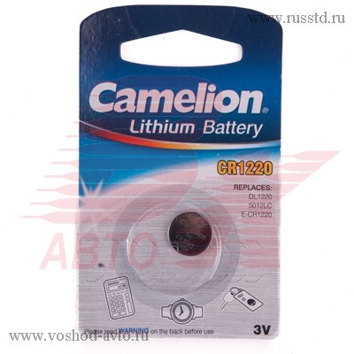     3 1 CAMELION LITHIUM CR1220-BP1 Lithium CR1220-BP1