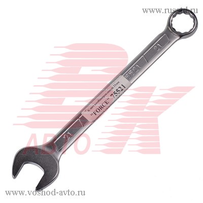 КЛЮЧ КОМБИНИРОВАННЫЙ 21ММ FORCE 75521 75521