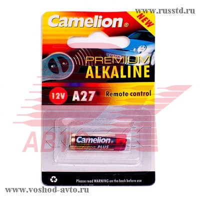      A27 12 1 CAMELION PLUS ALKALINE LR27A-BP1 Plus Alkaline LR27A-BP1