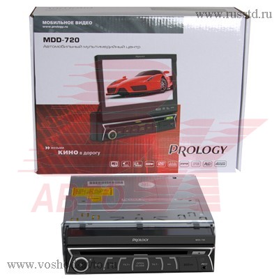  DVD+ 7 PROLOGY MDD-720, 455, USB, SD, 1DIN MDD-720