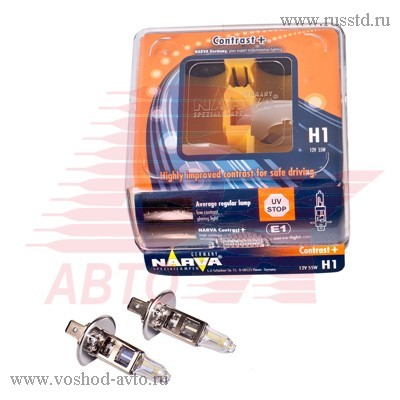  H1 55W NARVA (98651CO+) (2) 98651CO+