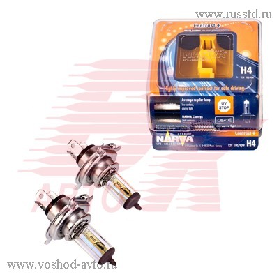  H4 100/90W NARVA (98652CO+) (2) 98652CO+