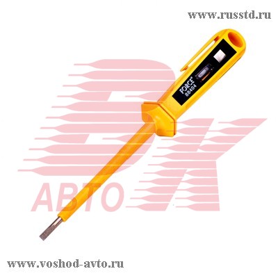 ОТВЕРТКА ИНДИКАТОРНАЯ 110-250В L=190ММ FORCE 88404 88404