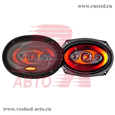 КОЛОНКИ EDGE ED-209, 4-Х ПОЛОСНЫЕ, 6Х9 ED-209