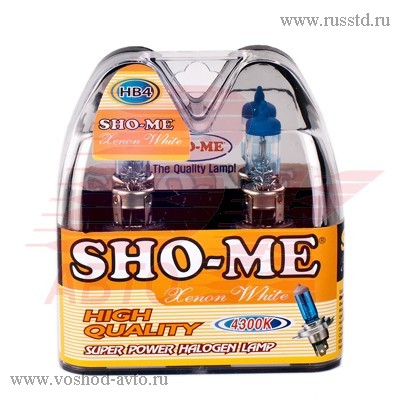   SHO-ME HB4 / 9006 SVU, 4300,+ 120% , 2 HB4/9006 SVU