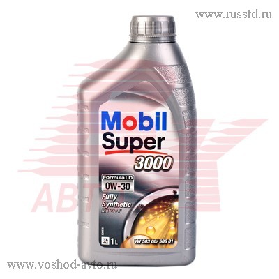 МАСЛО МОТОРНОЕ 0W30 MOBIL 1Л СИНТЕТИКА MOBIL SUPER 3000 FORMULA LD 151220
