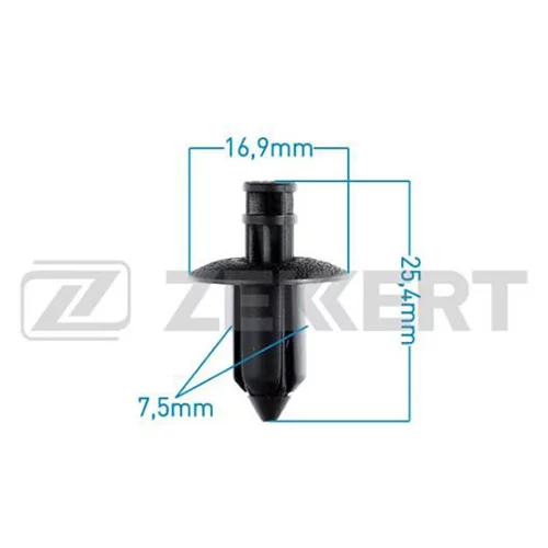 КЛИПСА КРЕПЖНАЯ HONDA MITSUBISHI NISSAN SUBARU TOYOTA МИН. КОЛ. ЗАКАЗА 10ШТ BE1028