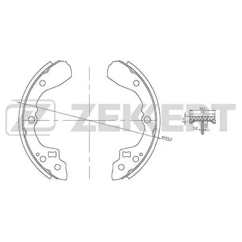  .. KIA SEPHIA II SHUMA II SHUMA II 01- RE bk4250