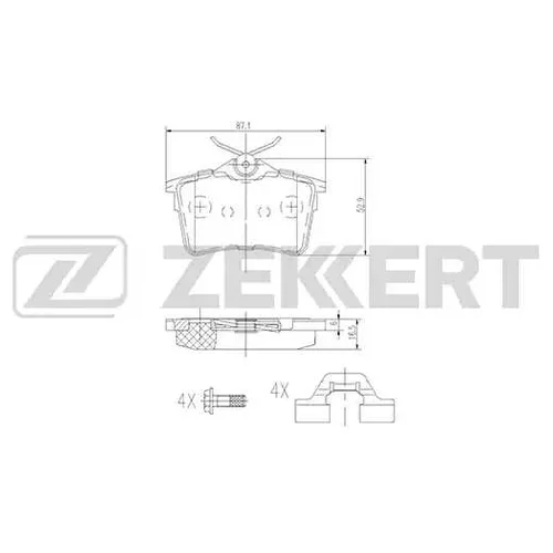  . . . CITROEN BERLINGO II 08- PEUGEOT 308 07- PARTNER 08- bs1012