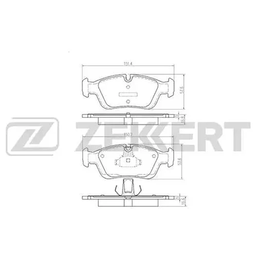 . . . BMW 3 (E36 E46) 90- Z3 (E36) 95- bs1016
