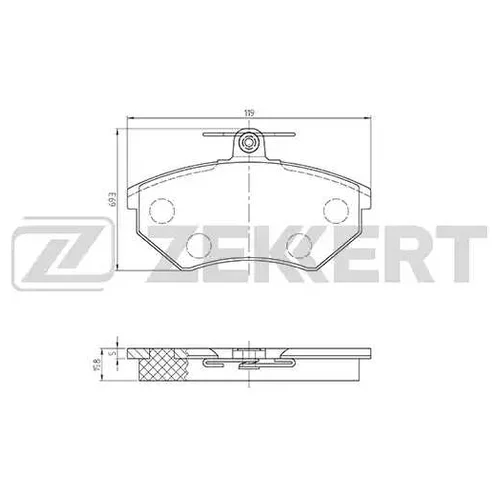  . .  AUDI 80 90 82- VW GOLF II 88- JETTA II 87- bs1097