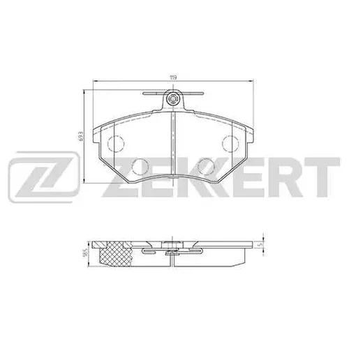  . .  AUDI 80 90 200 79- A4 / AVANT I 94- VW GOLF II 88- JETTA II 87- bs1098