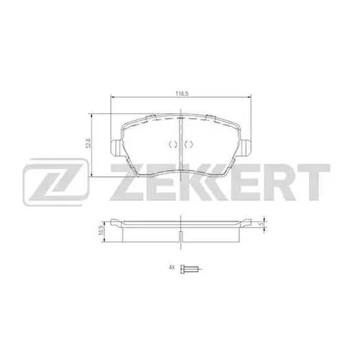  . .  NISSAN MICRA (K12) 03- NOTE (E11) 06- RENAULT CLIO III 05- KANGOO II 07 bs1221