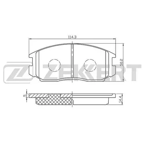 . .  MITSUBISHI COLT V 95- LANCER VI VII 92- bs1237