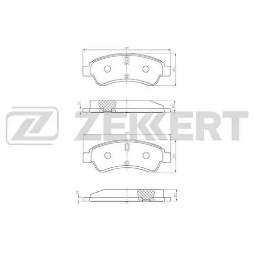  . .  CITROEN BERLINGO I 96- C2 C3 I II C4 I 02- XSARA 98- PEUGEOT 206 20 bs1433