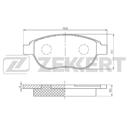  . .  CITROEN BERLINGO I 96- C3 I 02- C4 I 04- XSARA 98- PEUGEOT 206 00- 20 bs1447