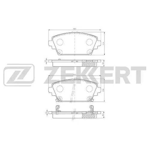  . .  NISSAN ALMERA TINO (V10) 00- PRIMERA (P12) 01- bs1735